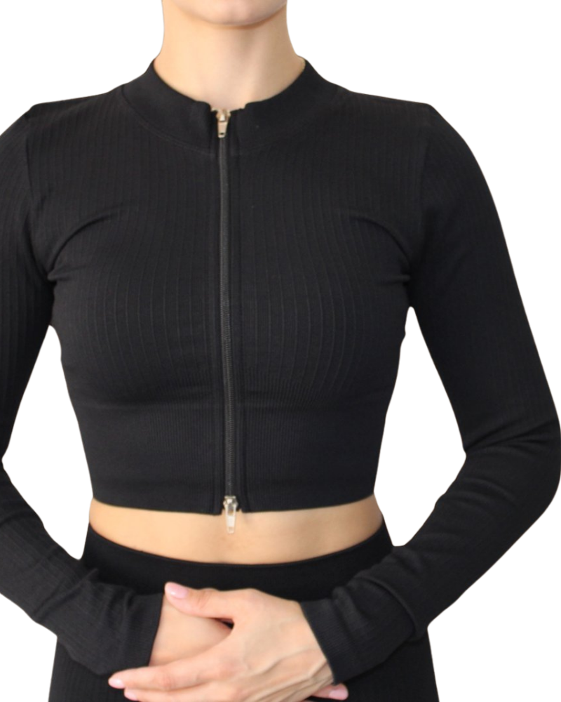Seamless Crop Jacket