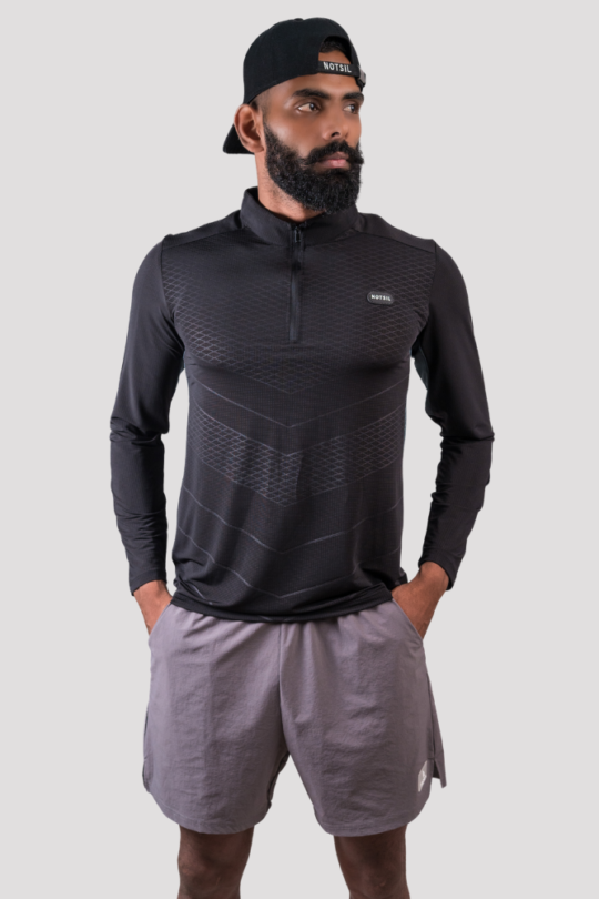 Notsil Velocity Quarter-Zip Pullover