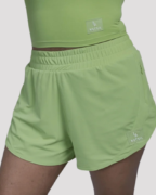 Neon Green Running Shorts